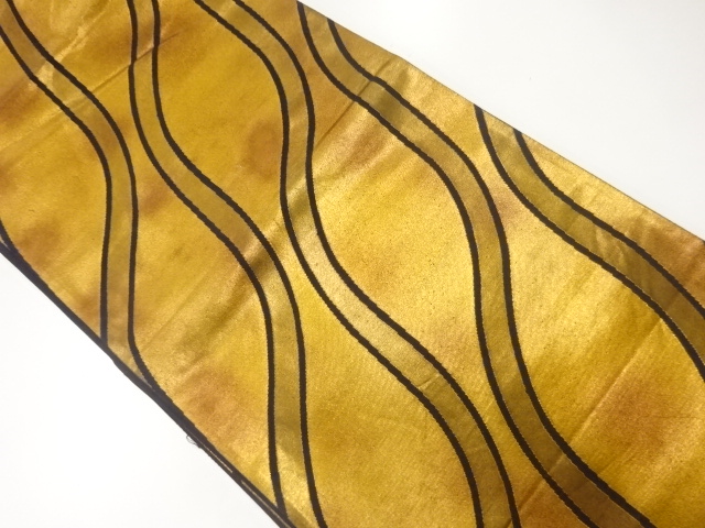 JAPANESE KIMONO / ANTIQUE FUKURO OBI / 